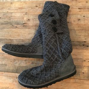 UGG Classic Cardy Cable Knit Boot